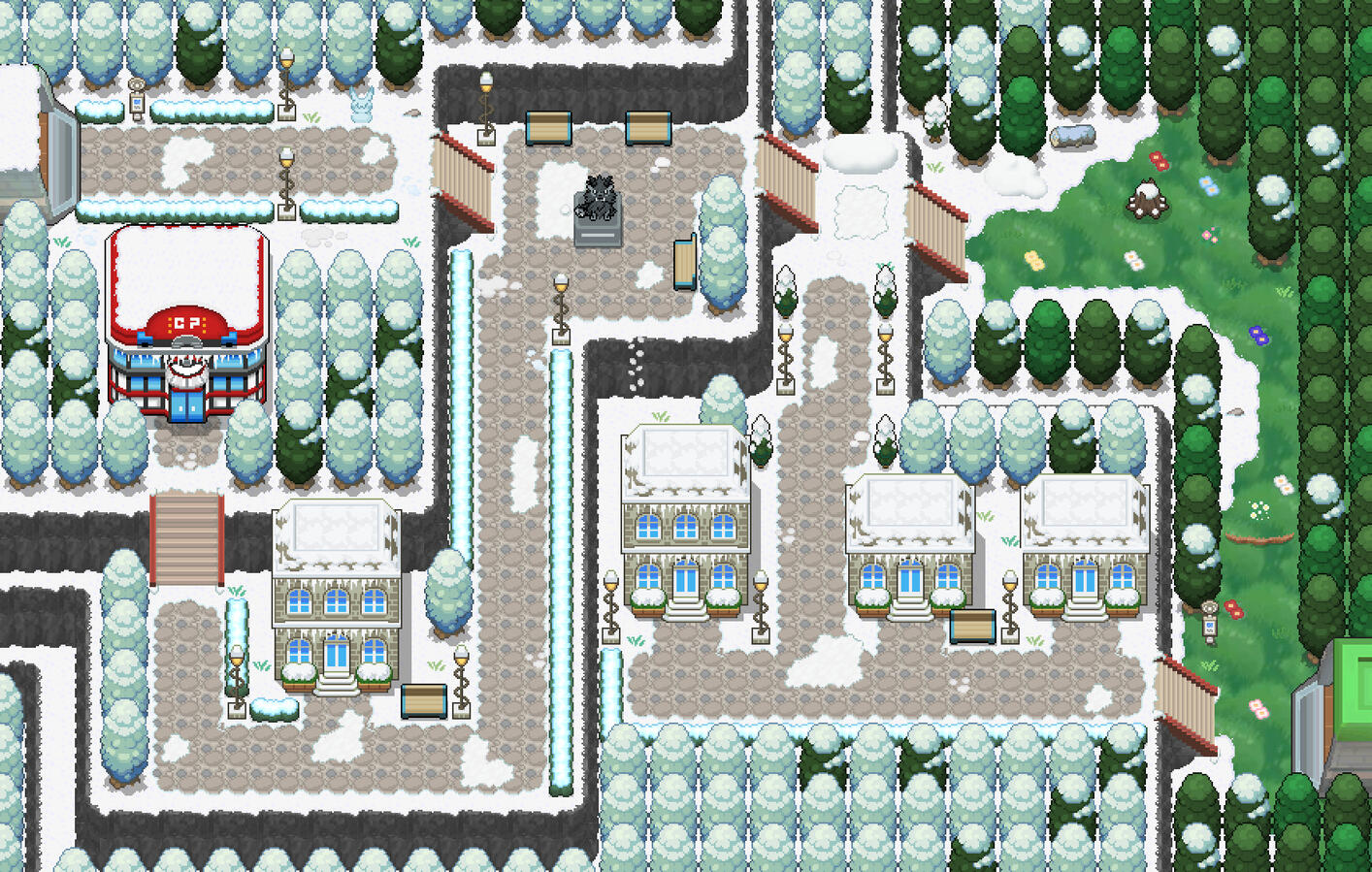 Snowy Town